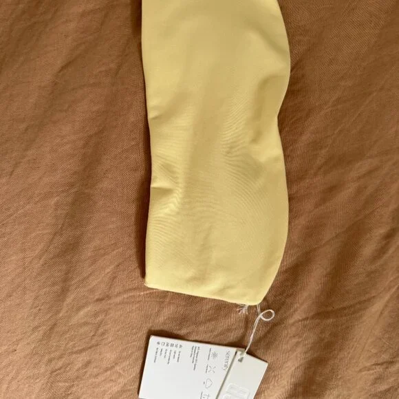 CSB Serenity Alyssa Bandeau Lemon NWT - Picture 8 of 11